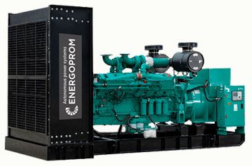 Дизельный генератор Energoprom EFC 1000/400 в контейнере с АВР