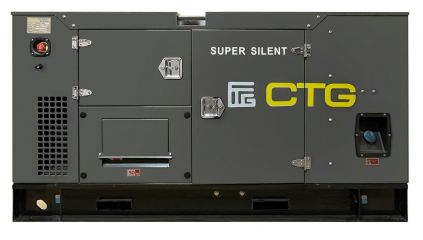 Дизельный генератор CTG 700SD в кожухе